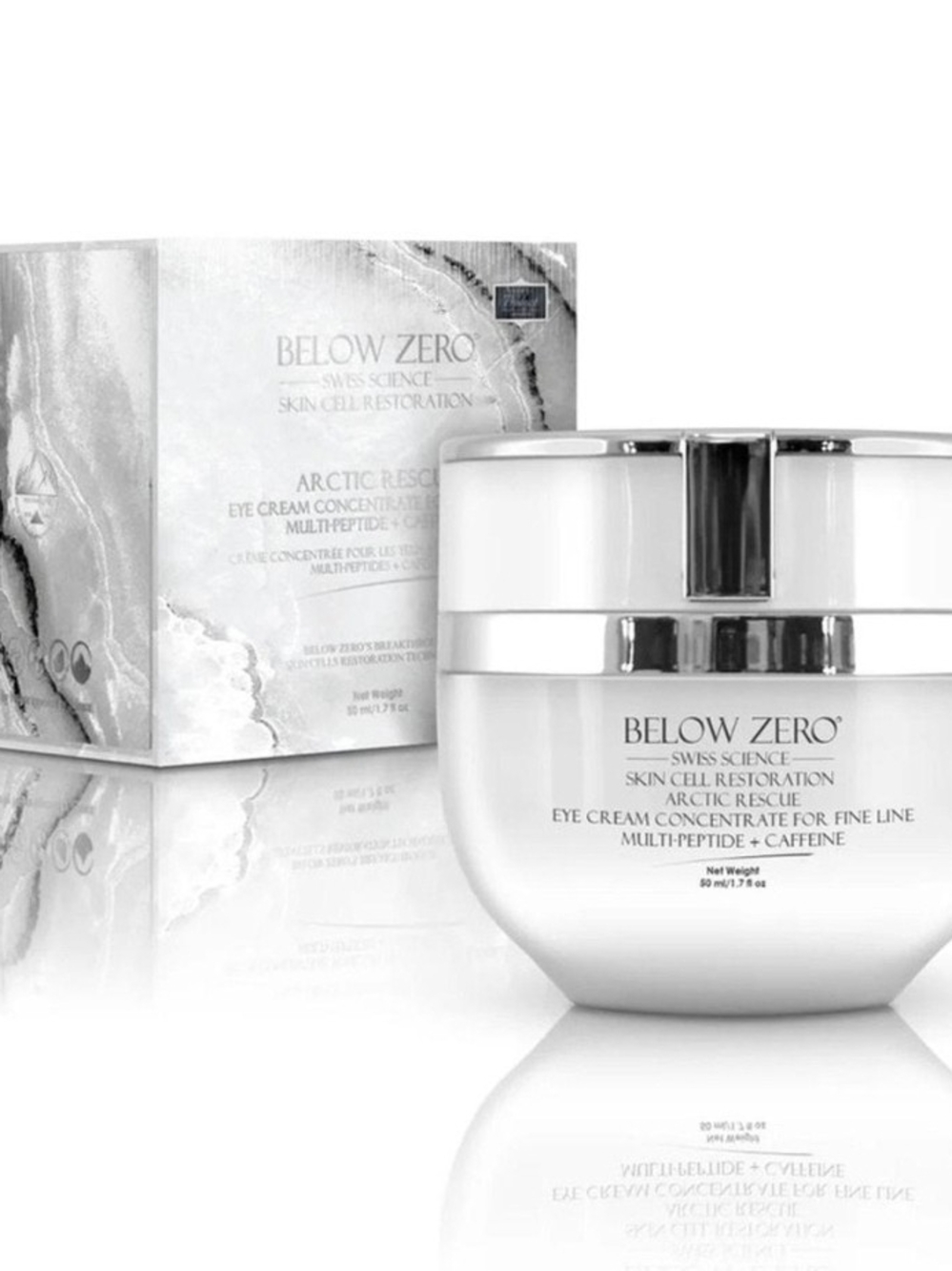 Below Zero Arctic Rescue Eye Cream Concentrate - White